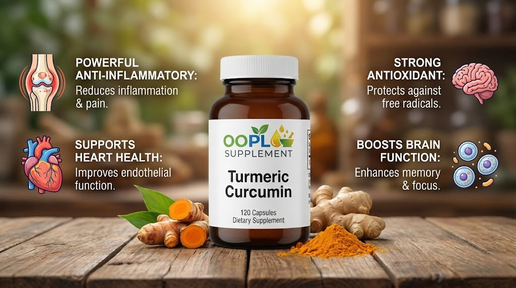 Turmeric Curcumin Health Benefits: A Complete Guide with BioPerine