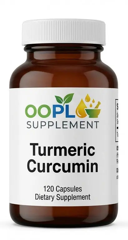 Ooploo Turmeric Curcumin 2100mg with BioPerine - 180 Vegetarian Capsules Ooploo