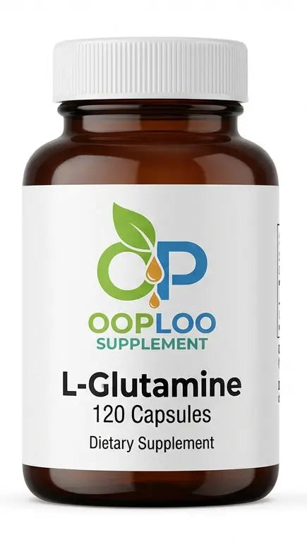 Ooploo L-Glutamine 1000mg - 300 Vegetarian Capsules Ooploo