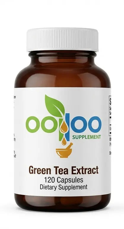 Ooploo Green Tea Extract 1000mg with EGCG - 240 Vegetarian Capsules Ooploo