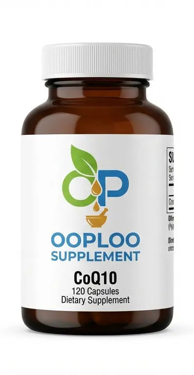 Ooploo CoQ10 400mg Coenzyme Q10 - 120 Softgels Ooploo
