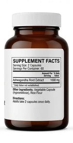 Ooploo Ashwagandha Root Extract 1300mg with KSM-66 - 120 Veggie Capsules - Ooploo Vitamins LLC