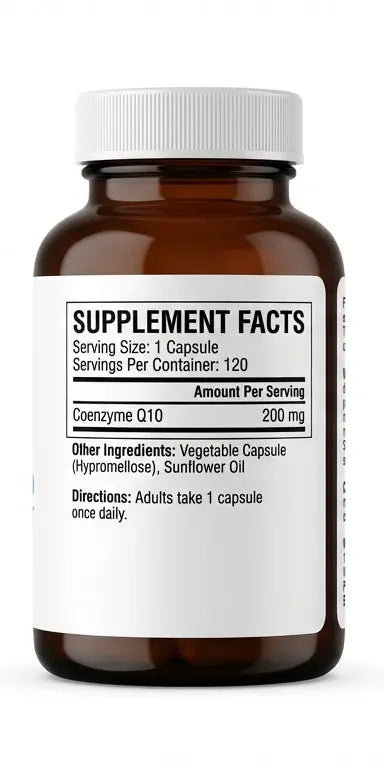 Ooploo CoQ10 400mg Coenzyme Q10 - 120 Softgels Ooploo