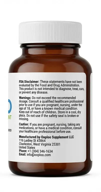 Ooploo L-Arginine 1000mg - 200 Tablets Ooploo