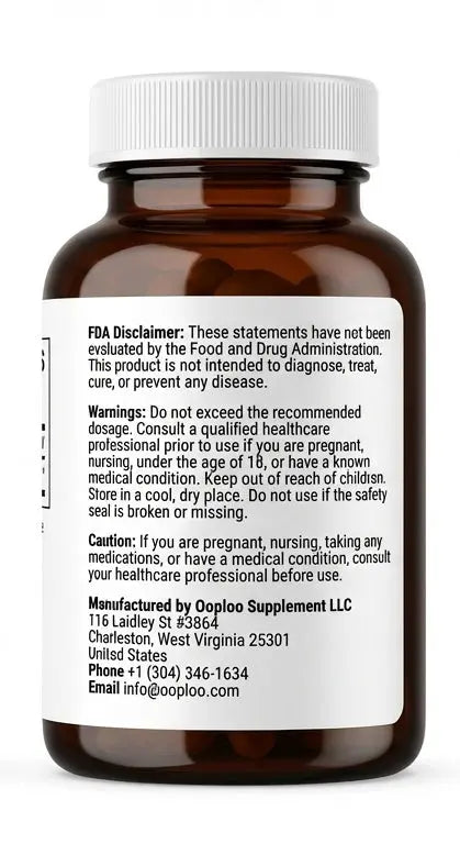 Ooploo Beta-Alanine 2400mg - 300 Vegetarian Capsules Ooploo