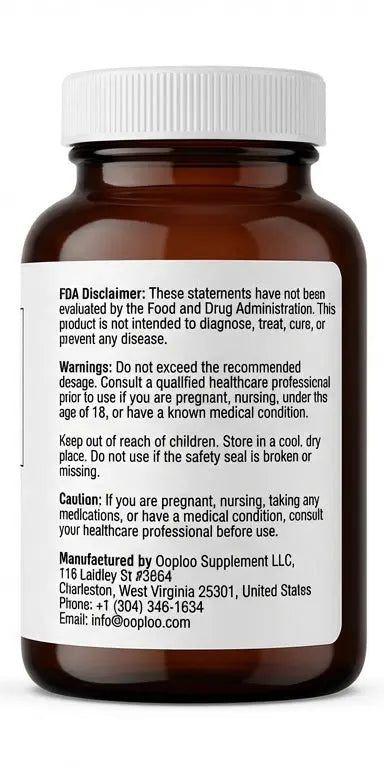 Ooploo Ashwagandha Root Extract 1300mg with KSM-66 - 120 Veggie Capsules - Ooploo Vitamins LLC