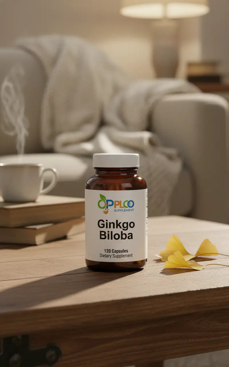 Ooploo Ginkgo Biloba Extract 500mg - 240 Vegetarian Capsules Ooploo