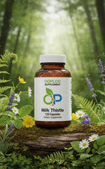 Ooploo Milk Thistle Extract 1000mg with 80 Percent Silymarin - 200 Vegetarian Capsules Ooploo